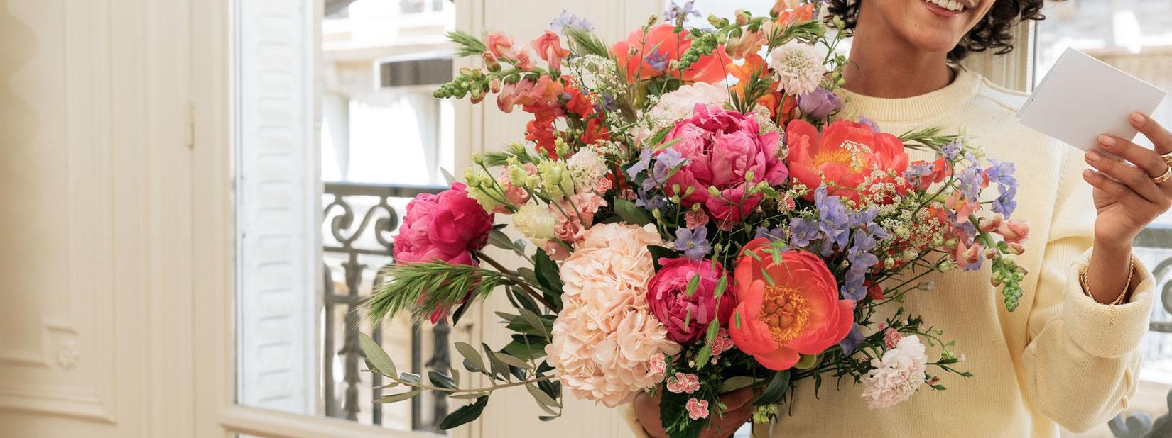 Overrask med en blomstrende hilsen
